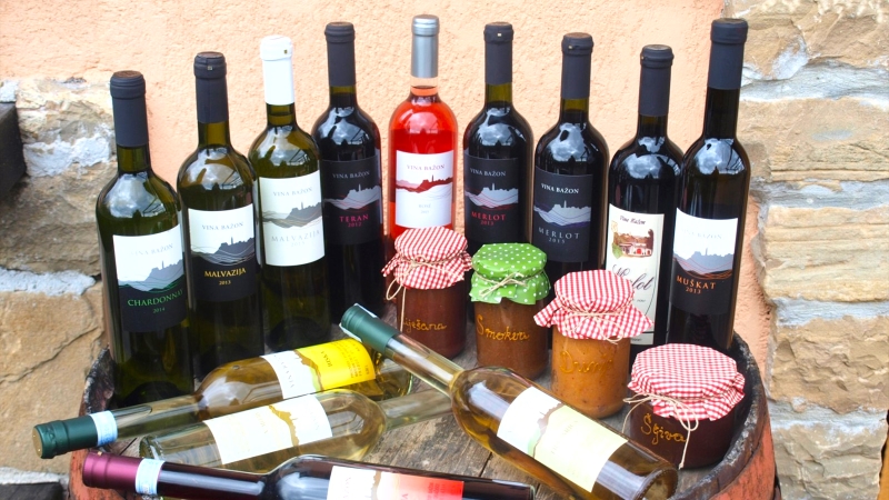 Vina Bazon vinprovning ink avsmakning